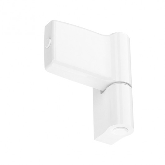 Zawias do drzwi pcv biały 9016